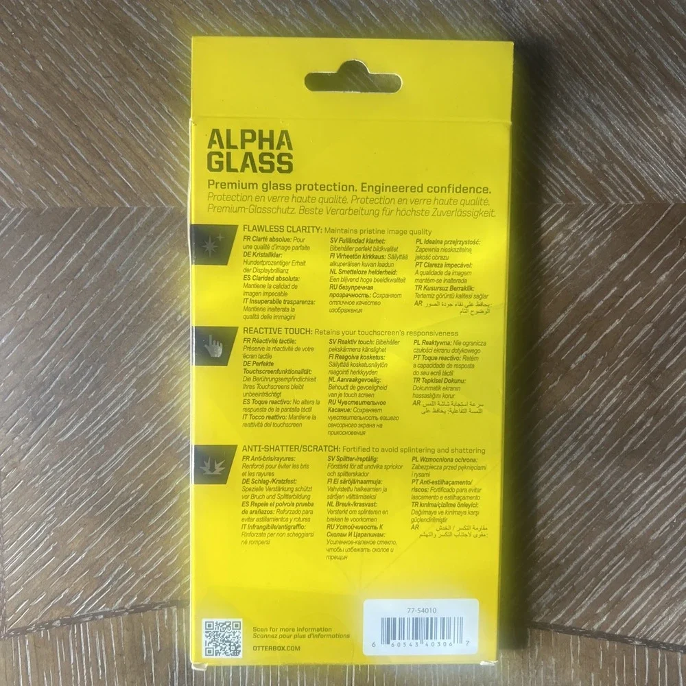 OtterBox ALPHA GLASS SERIES Screen‎ Protector for iPhone 6/6s/7/8